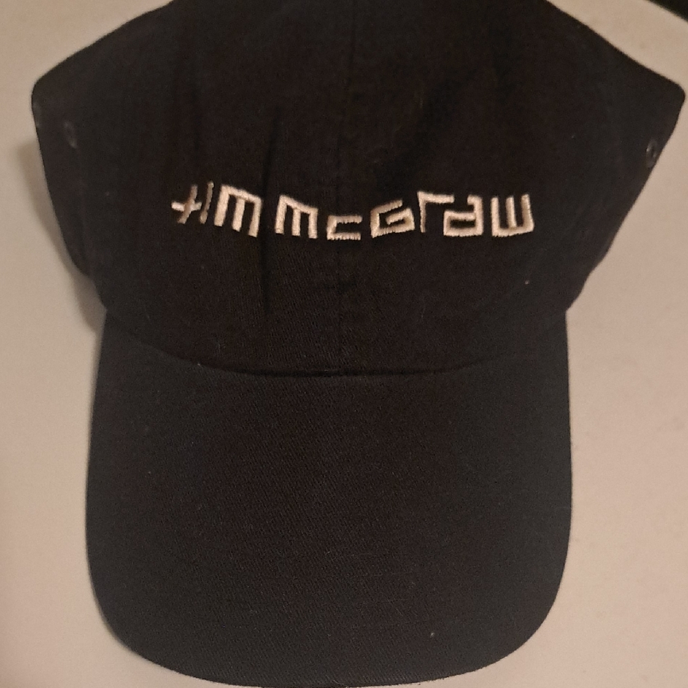 Tim McGraw Black Baseball Cap